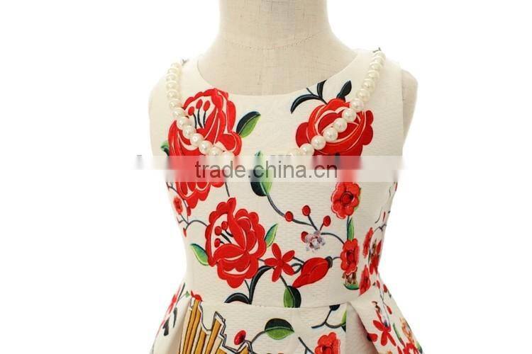 little girl fashion dress plaid short dresses for girls