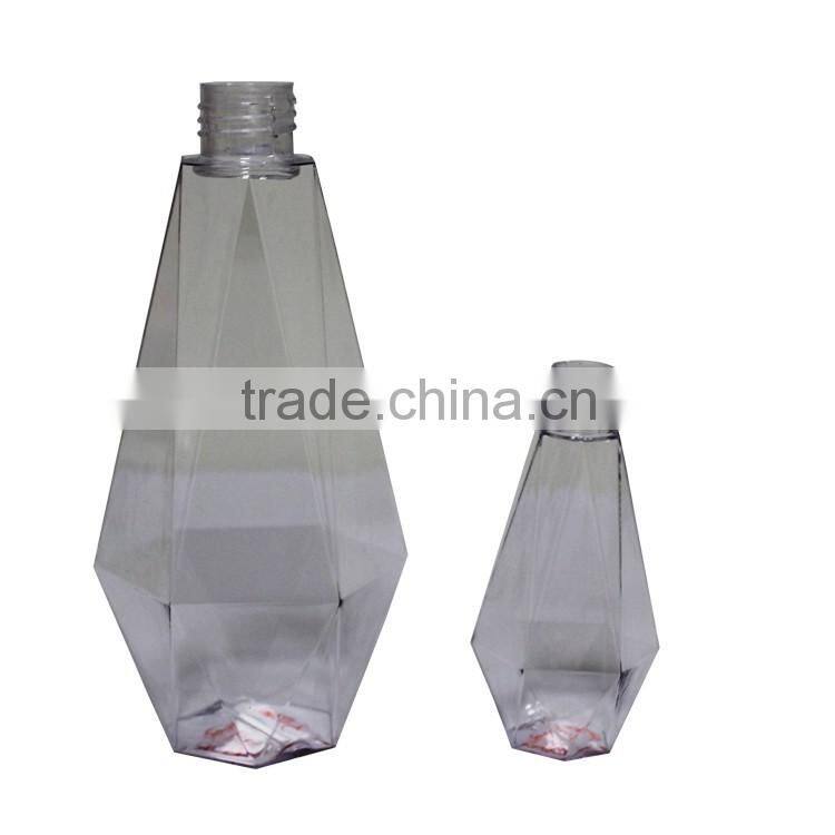 top quality different volume 60ml 300ml empty pet plastic bottle made in China
