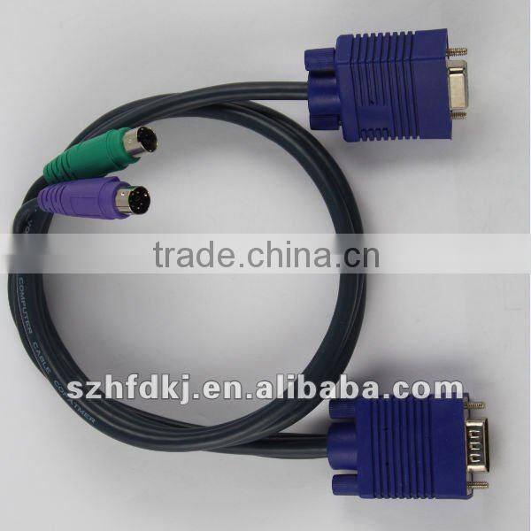Mouse/Keyboard cable /PS2 cable,kvm cable,VGA CABLE