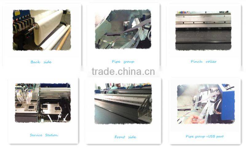 Large format textile dye sublimation printer