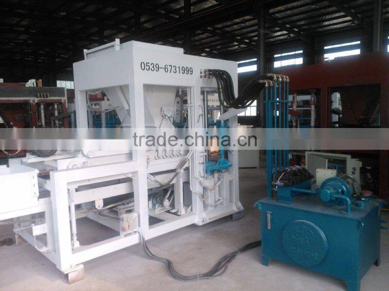 QT4-15 Automatic concrete hollow block making machine price for sale