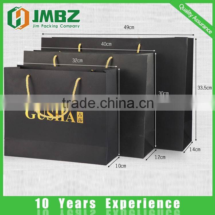 Recyclable Feature and Accept Custom Order paper bag with logo print