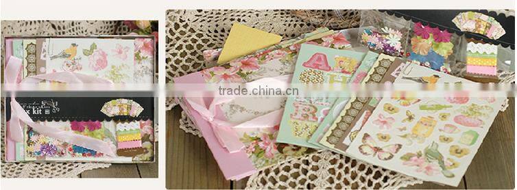 scrapbook kit die cut shapes paper