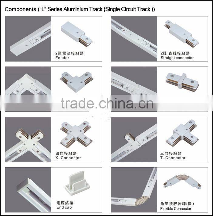 High quality track rail for track 4pins 3-phase with CE approved