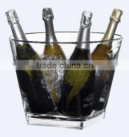 10L Plastic square ice bucket