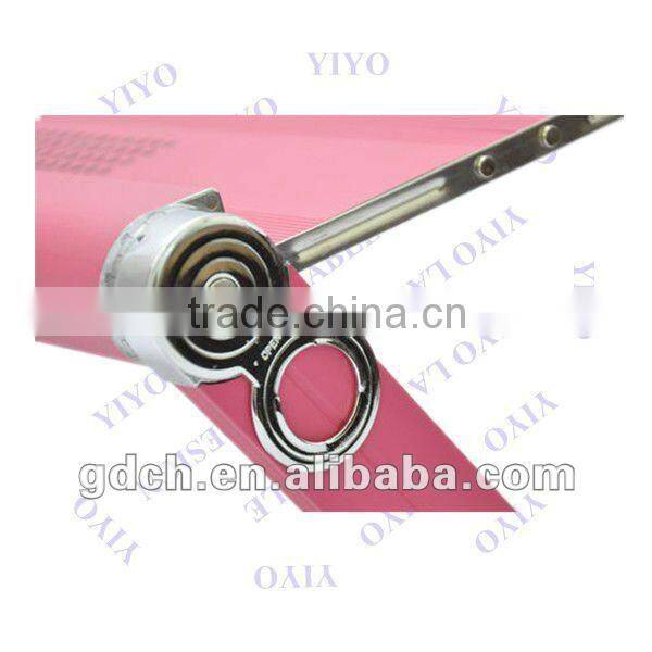 Personal articulate adjustable laptop table desk with dissipating holes