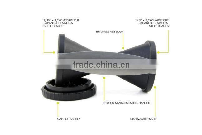 Spiral Slicer Spiralizer Complete Bundle - Best Vegetable Cutter - Zucchini Pasta Noodle Spaghetti Maker