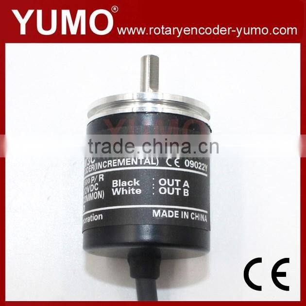 ok YUMO E6A2-CW3C 500ppr shaft 4mm OD 25mm mini rotary encoder price incremental rotary encoder