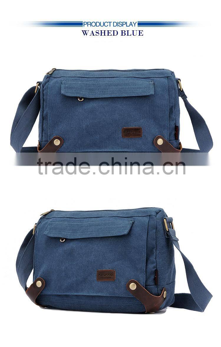 2015 Best Selling Sports Canvas Crossbody Bags Men of Outdoor Messenger Bags with 4 colors
