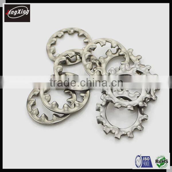 good price toothed lock washer with internal/external teeth