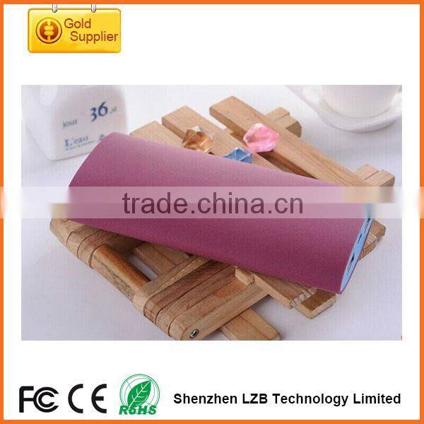 high capacity shake mobile power supply Mini 12000mah manual for power bank , big capacity external mobile power supply