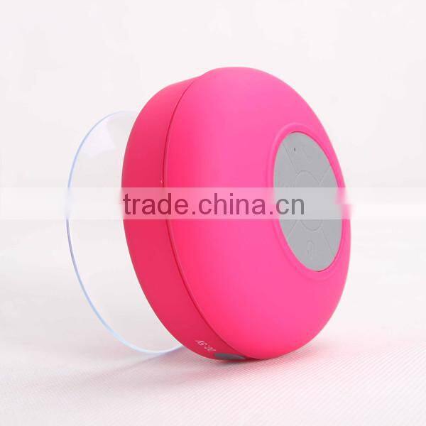 Waterproof Suction Cup Style Mini Wireless Bluetooth Speaker