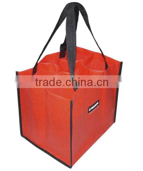 wine bag in box holder and wine bottle bag