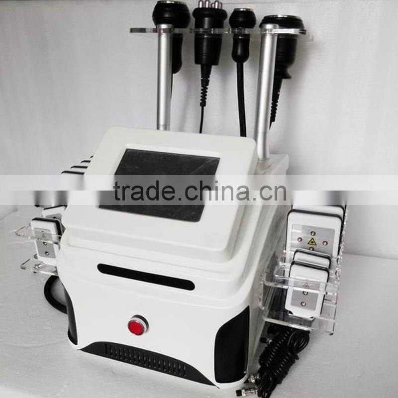 2016 Newest Double Vaccum Cavitation RF Lipo Laser Shaping Machine