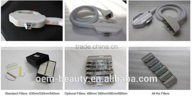 Portable elight ipl rf wrinkle removal ipl filter for hair removal machine C001
