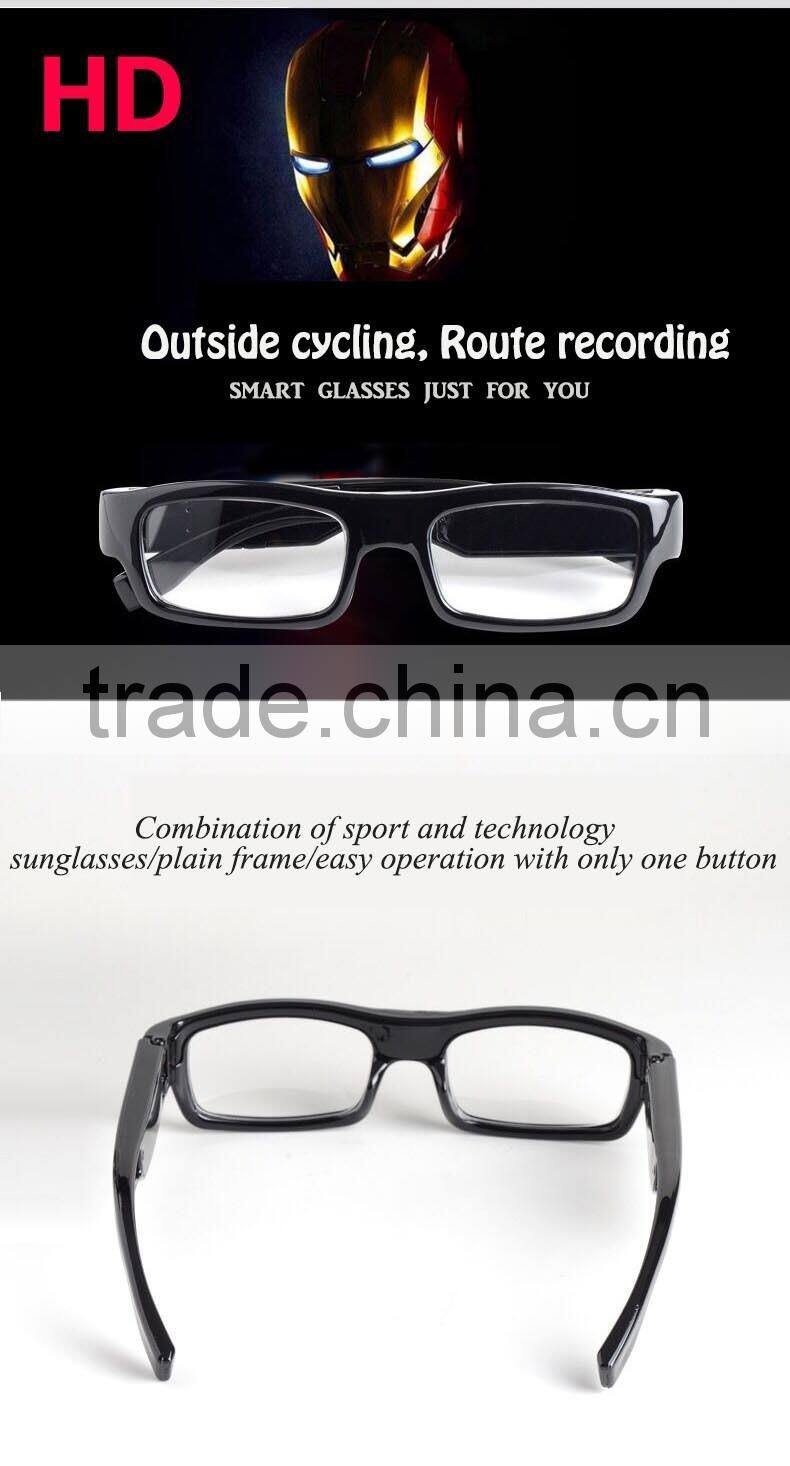 Shenzhen China Factory Direct Sale Spy Sunglasses Camera Hidden Pinhole 8gb bult-in Storage Tactical glasses paparazzi eyewear