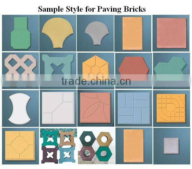 SY7502 interlocking pavers stone tiger stone block making machinery making