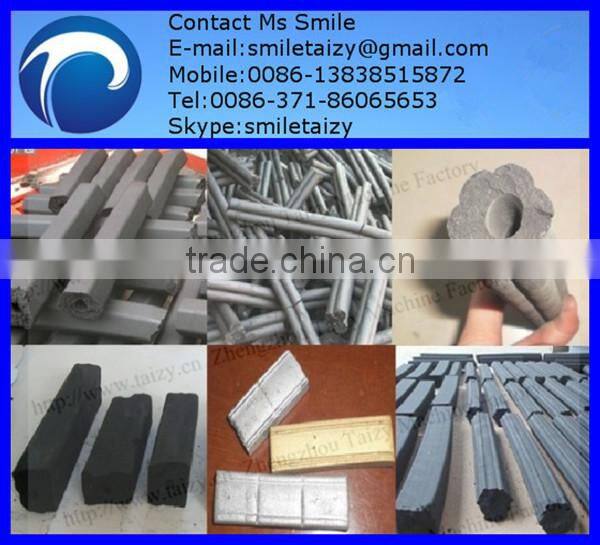 Energy saving and smokeless coal briquette making machine for sale