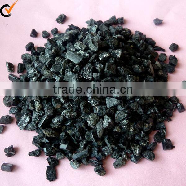 Tourmaline particles and powder