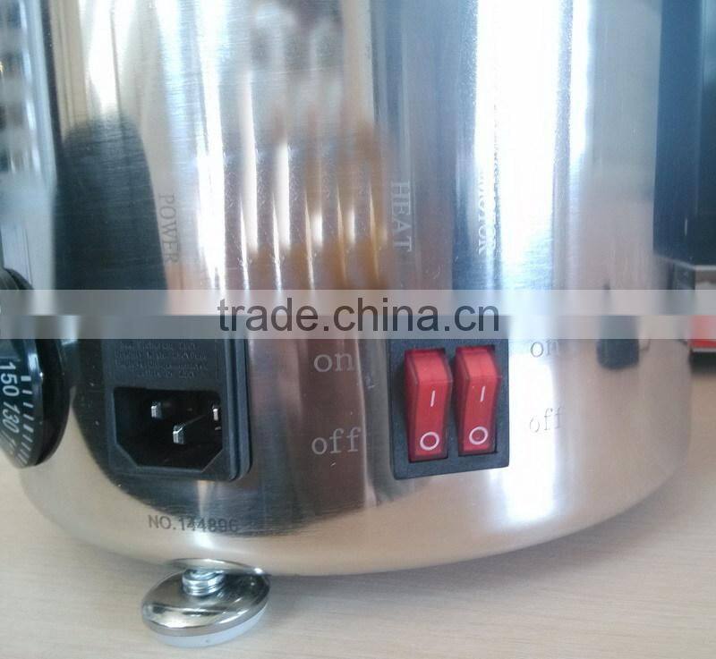 hot sell fashionable stainless steel commercial party 6 tiers chocolate fountain