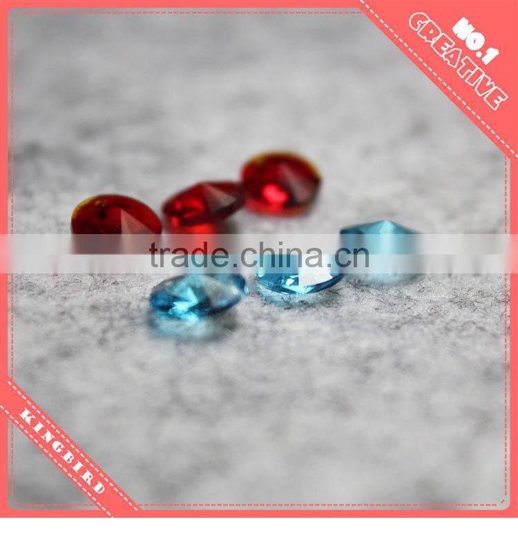 DIY accessaries rubine glass beads