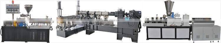 PE cable compounds pelletizer lab twin screw extruder machine