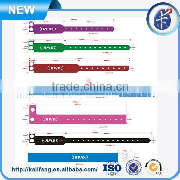 Paper one time UHF RFID Wristband Tag