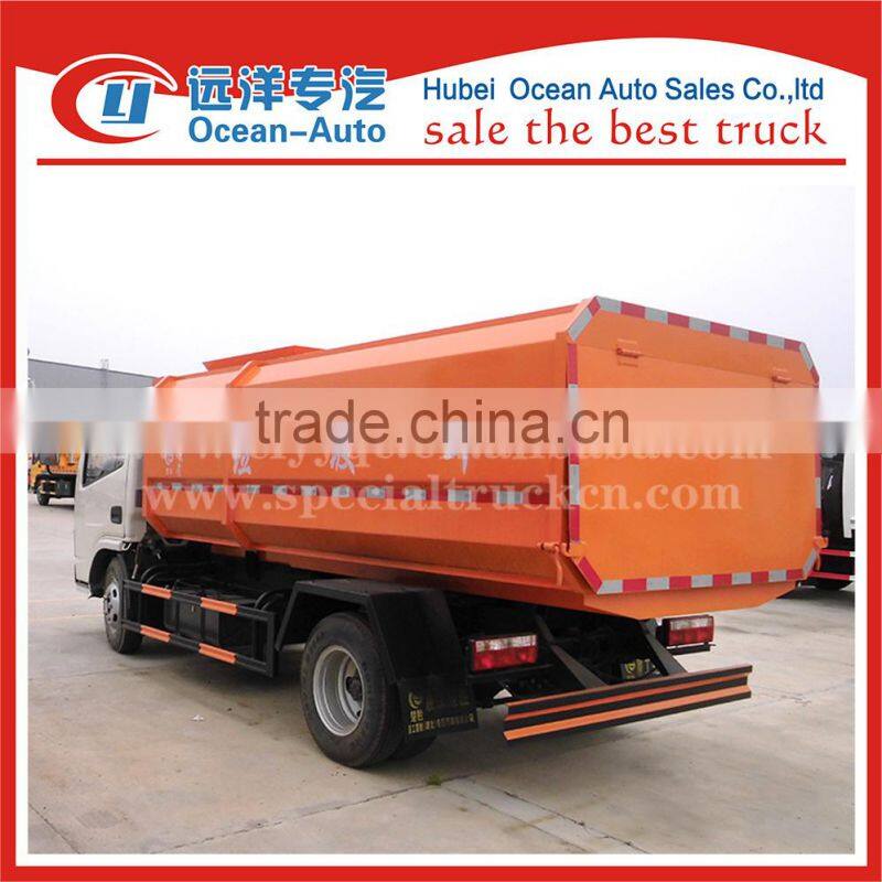 Dongfeng Euro 4 new condition Hydraulic Lifter Garbage truck
