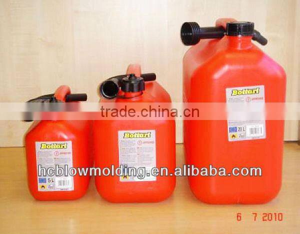 OEM Customize Blow Molding Plastic HDPE Jerry Can ,Oil Container , 5L/10L/5 gallon Fuel Can