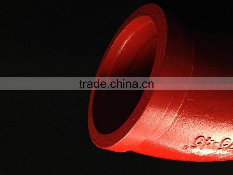 Top Quality Factory Direct Pipe Fitting Elbow 45 Degree Pipe Bend Concrete Pump Pipe
