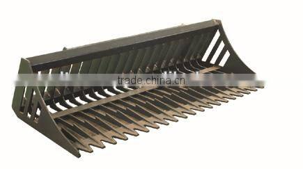 bucket for skid steer loader, backhoe loader, wheel loader, bohcat bucket, bucket, bobcat attachments