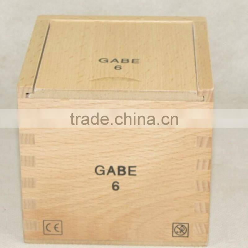 Professional kindergarten teaching AIDS educational toy Froebel Gabe 6