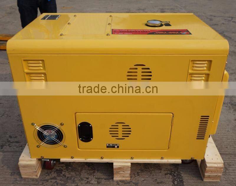 air cooled 2 cylinder diesel power generator 8kva