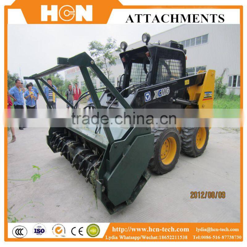 HCN brand 0513 series HCN 0513 skid steer mulching head attachment or escavator