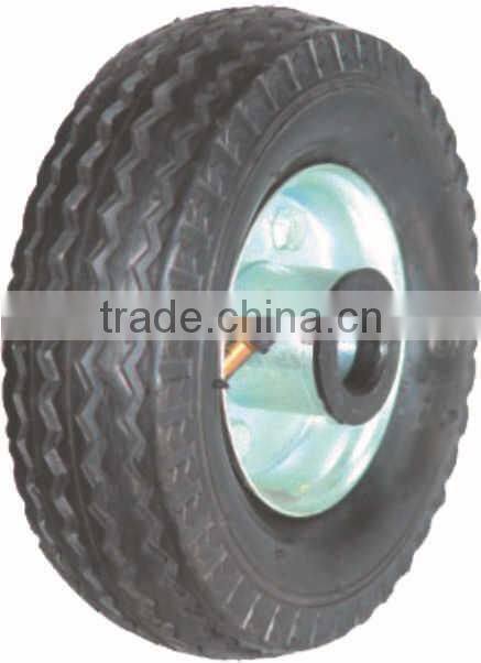 Air pneumatic wheels suitable for low speed applications, rubber wheel PR0501