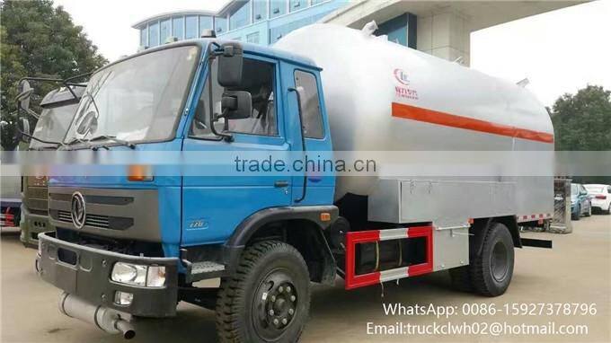CLW 4-6 ton Propane Tanker Truck 15m3 LPG Gas Bowser Tanker