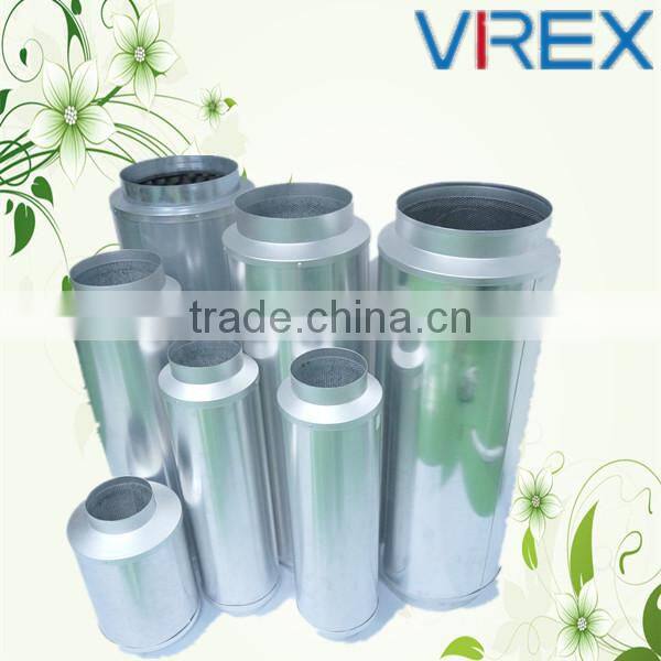 4''/ 5''/ 6''/ 8''/ 10''/ 12'' Hydroponic Greenhouse Blower Silencer