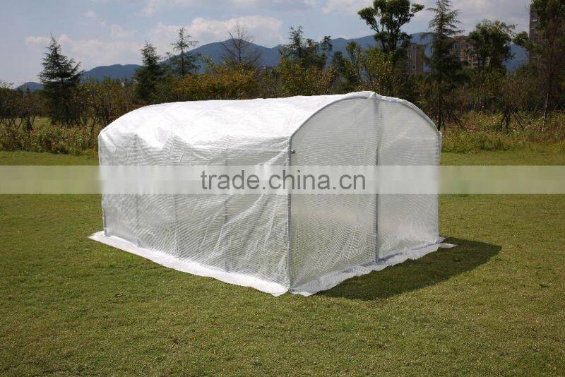 4x3x1.95M large tunnel greenhouse polytunnel Fully Galvanised Steel Frame