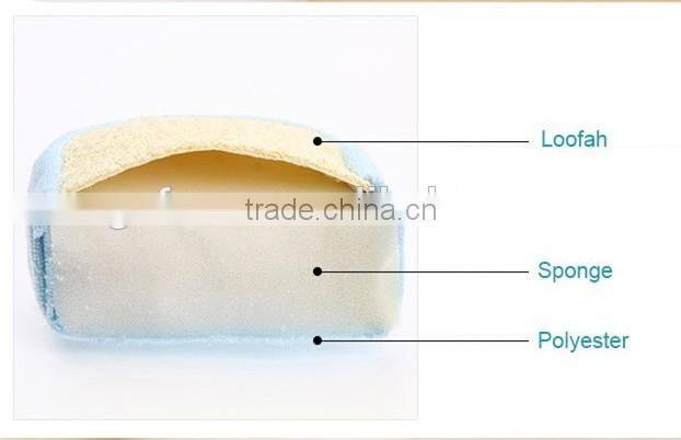 2016 newest natural konjac sponge for baby/exfoliator loofah bath sponge