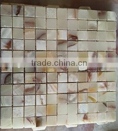 Excellent quality LIGHT GREEN ONYX MOSAIC TILES COLLECTIONS