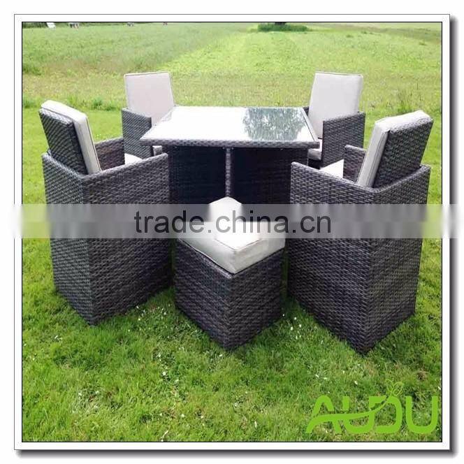 Audu 9 Pieces Outside Polyrattan Furniture Garden