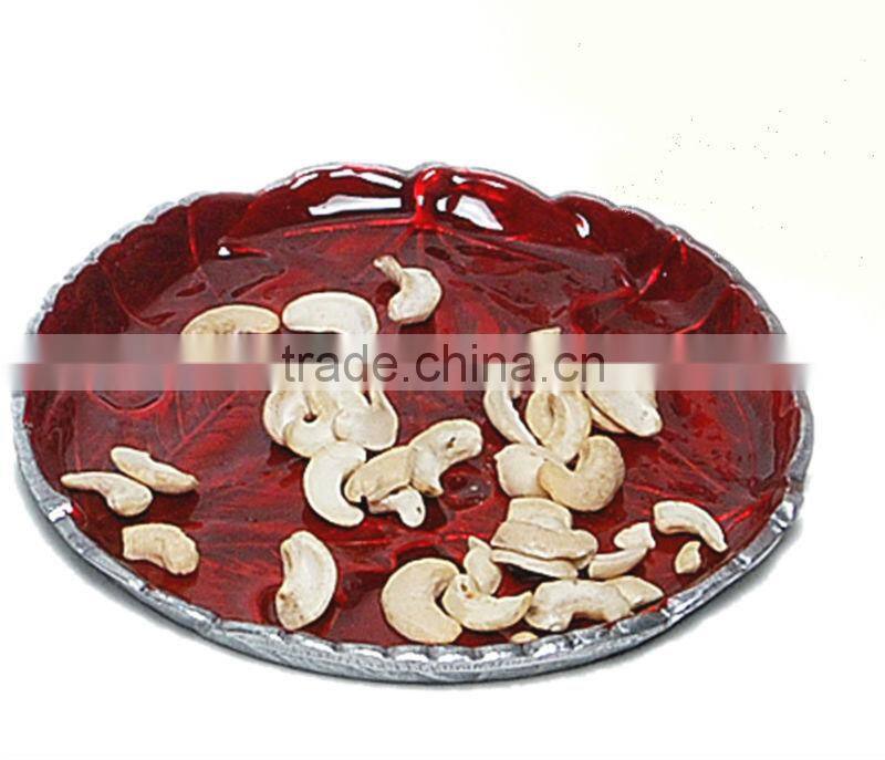 Recycled Aluminium Egg White Enamel Fruit Bowl