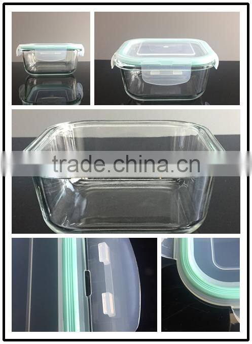 Hi-borosilicate glass cold bowl on ice for daily use