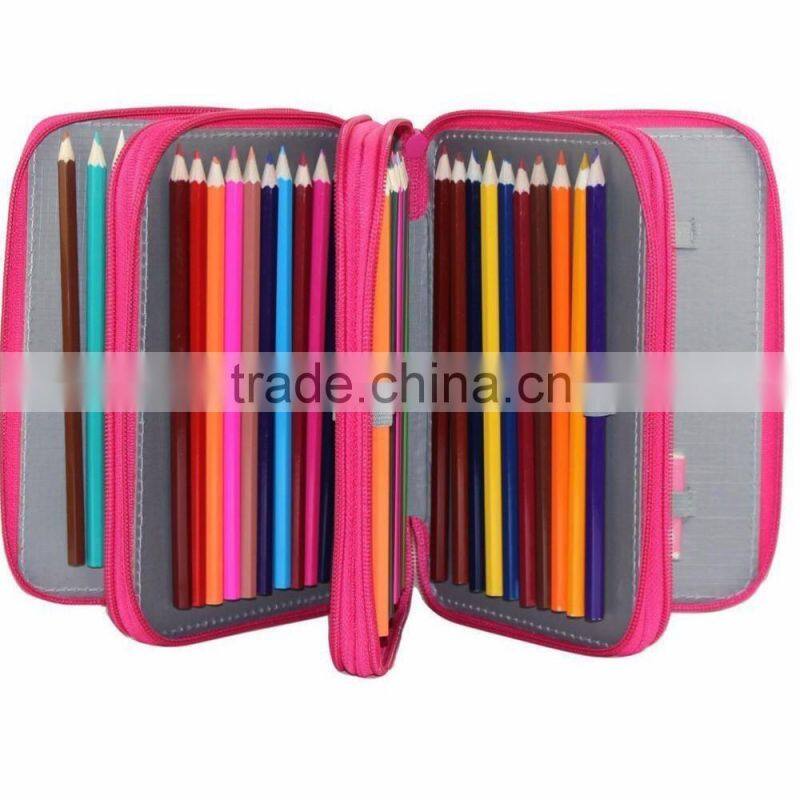 72 Pencil Holder Colored Pencils Case, Large Capacity Multi-layer Pencil Bag Pouch