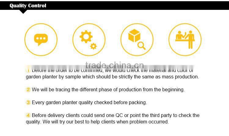 Vertical black wall planter, vertical wall gardening planter