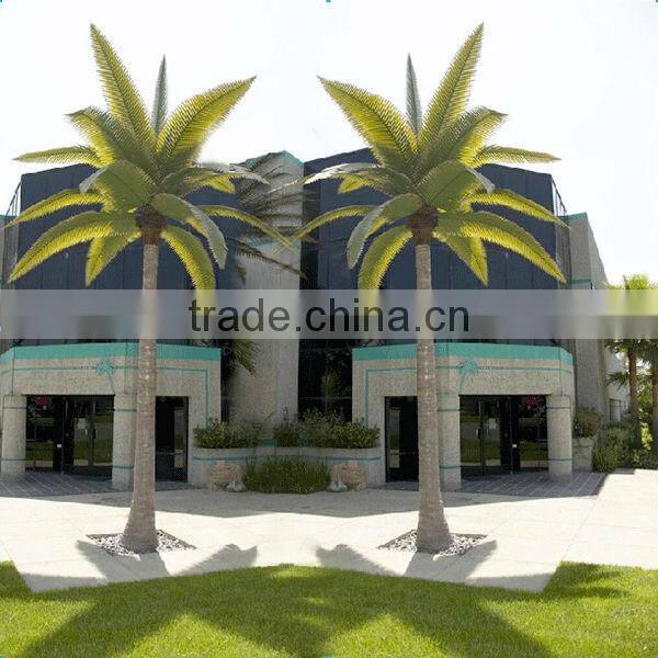J080406China supplier decorative artificial light tree outdoor lighted coconut palm trees