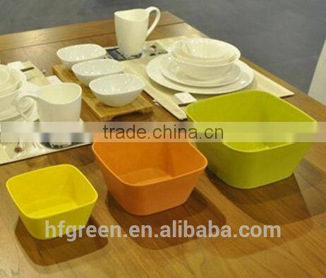 wholesale high quality bamboo fiber salad bowl