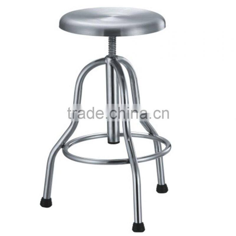Laboratory Stool Made in Stainless Steel