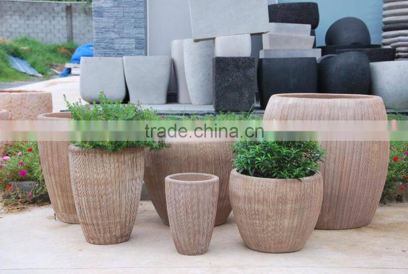 Vietnam Outdoor ceramic terracotta flower planters