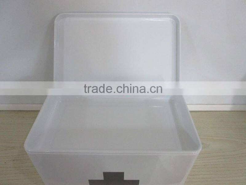 Metal First Aid Kit Box Medical First Aid Box Medicine-kit with insert